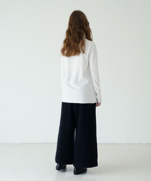 Mochi / home&miles.モチ / ホーム＆マイルズ.turtle-neck cut & saw [off white]