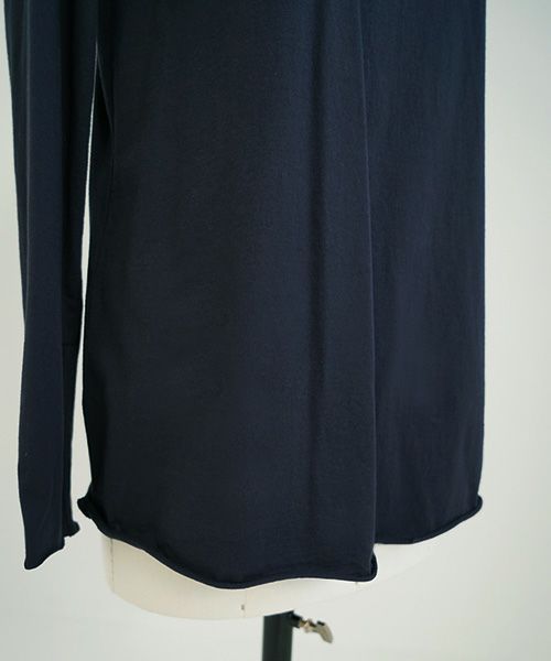 Mochi / home&miles.モチ / ホーム＆マイルズ.turtle-neck cut & saw [navy]