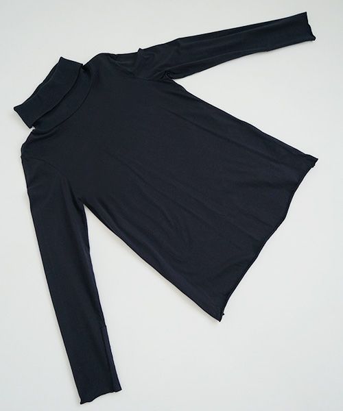 Mochi / home&miles.モチ / ホーム＆マイルズ.turtle-neck cut & saw [navy]