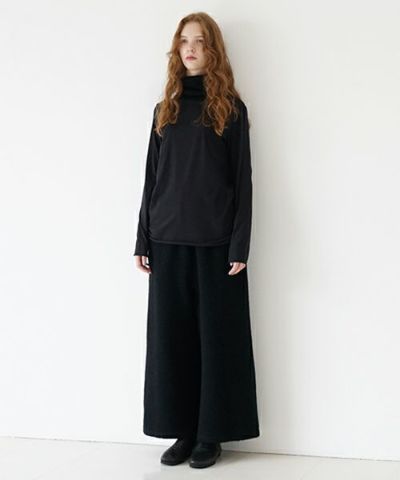 Mochi / home&miles.モチ / ホーム＆マイルズ.turtle-neck cut & saw [black]