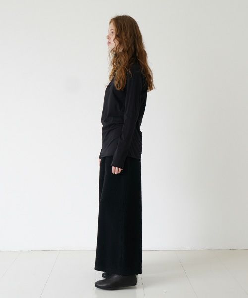 Mochi / home&miles.モチ / ホーム＆マイルズ.turtle-neck cut & saw [black]