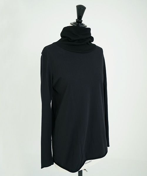 Mochi / home&miles.モチ / ホーム＆マイルズ.turtle-neck cut & saw [black]
