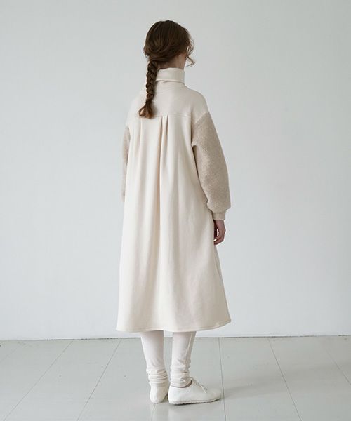 Mochi / home&miles.モチ / ホーム＆マイルズ.sweat one piece [light beige]