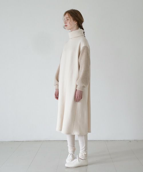 Mochi / home&miles.モチ / ホーム＆マイルズ.sweat one piece [light beige]