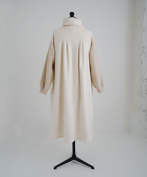 Mochi / home&miles.モチ / ホーム＆マイルズ.sweat one piece [light beige]