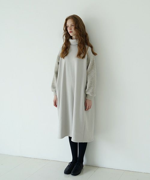 Mochi / home&miles.モチ / ホーム＆マイルズ.sweat one piece [greige]