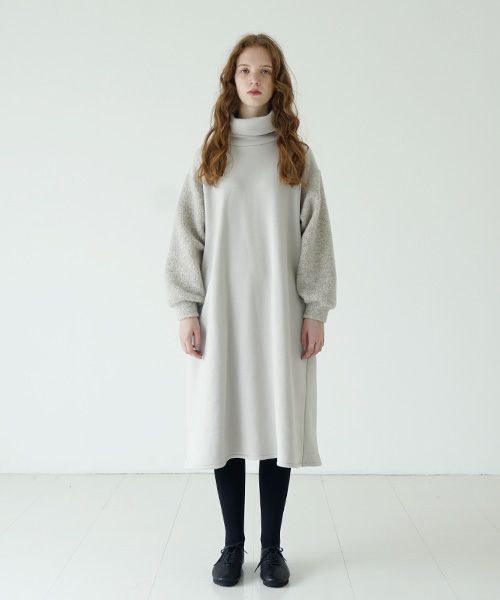 Mochi / home&miles.モチ / ホーム＆マイルズ.sweat one piece [greige]