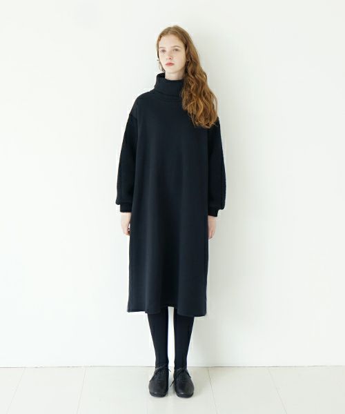 Mochi / home&miles.モチ / ホーム＆マイルズ.sweat one piece [black]