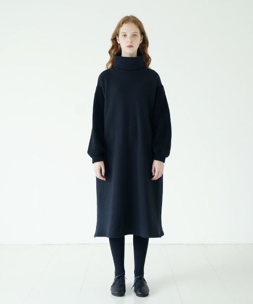 Mochi / home&miles.モチ / ホーム＆マイルズ.sweat one piece [black]