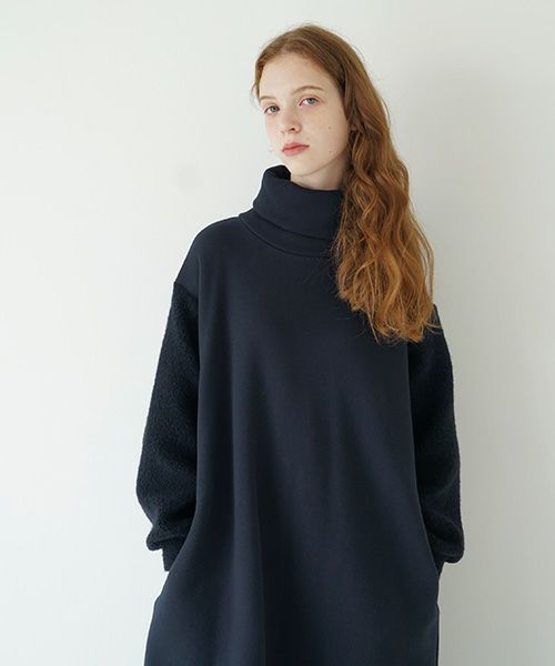 Mochi / home&miles.モチ / ホーム＆マイルズ.sweat one piece [black]