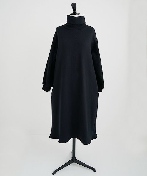 Mochi / home&miles.モチ / ホーム＆マイルズ.sweat one piece [black]