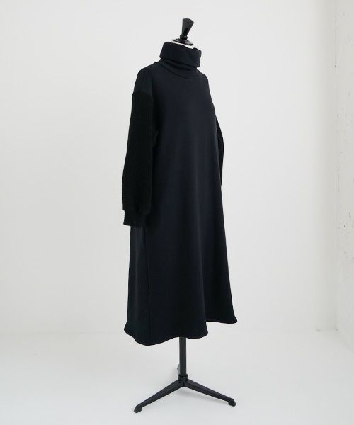 Mochi / home&miles.モチ / ホーム＆マイルズ.sweat one piece [black]