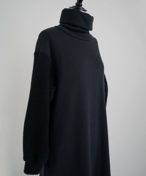 Mochi / home&miles.モチ / ホーム＆マイルズ.sweat one piece [black]