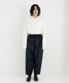 YANTOR.ヤントル.Tibetan Paisley Himo Pants[Y225PT09/BLUE]