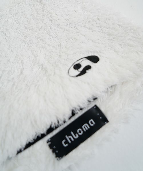 chloma.クロマ.パイルファーリーキャップ[22AG3/WHITE]