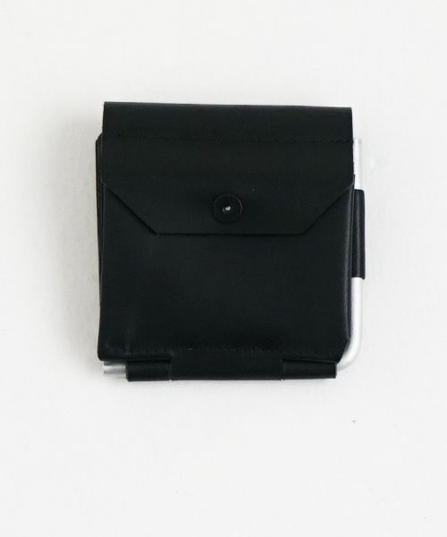 macromauro マクロマウロ.AL FOLDED WALLET [BLACK.]