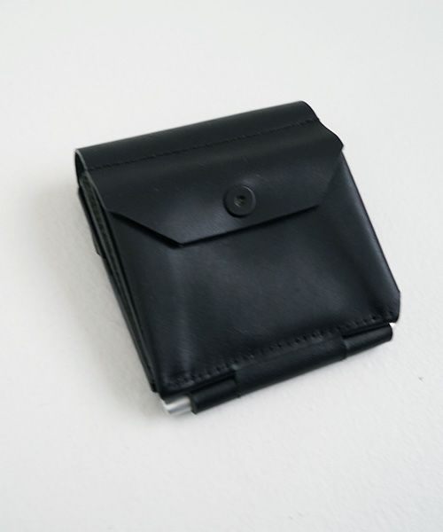 macromauro マクロマウロ.AL FOLDED WALLET [BLACK.]