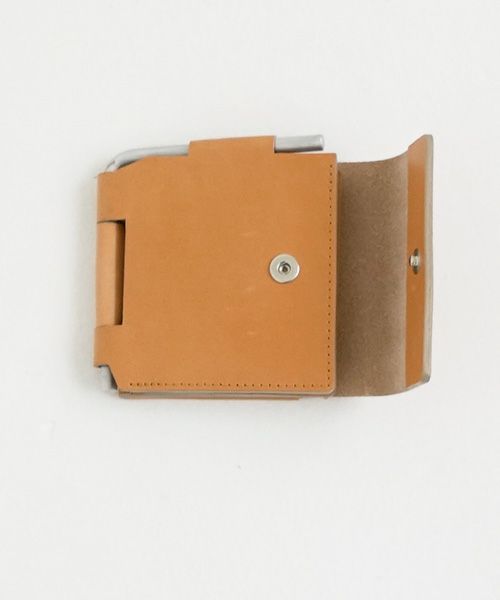 macromauro マクロマウロ.AL FOLDED WALLET [CAMEL.]
