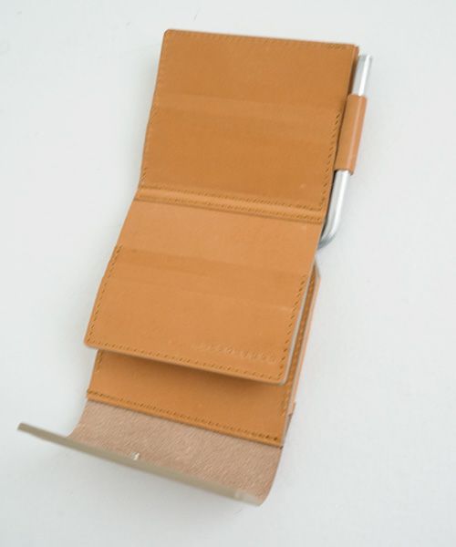 macromauro マクロマウロ.AL FOLDED WALLET [CAMEL.]