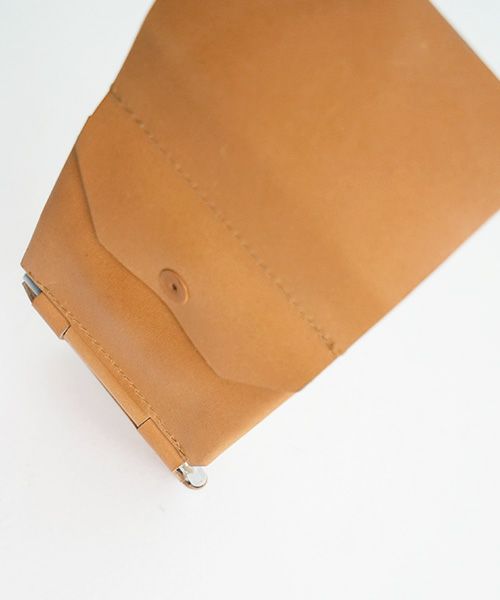 macromauro マクロマウロ.AL FOLDED WALLET [CAMEL.]