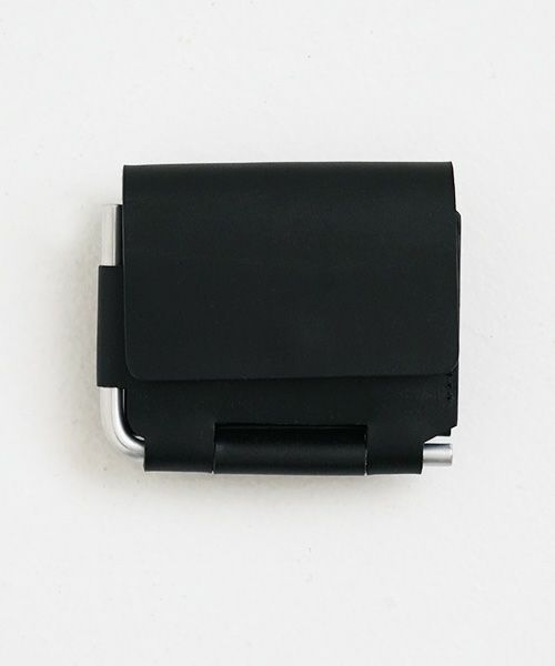 macromauro マクロマウロ.AL FOLD WALLET [BLACK]