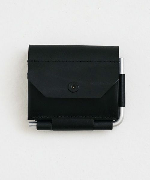 macromauro マクロマウロ.AL FOLD WALLET [BLACK]