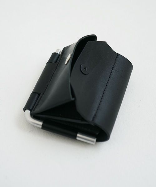 macromauro マクロマウロ.AL FOLD WALLET [BLACK]