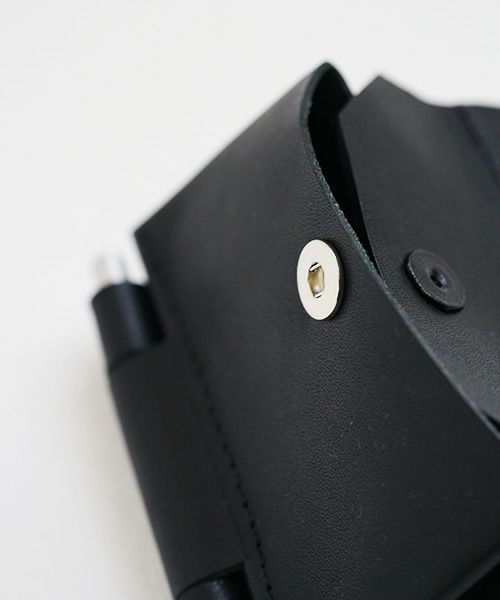 macromauro マクロマウロ.AL FOLD WALLET [BLACK]