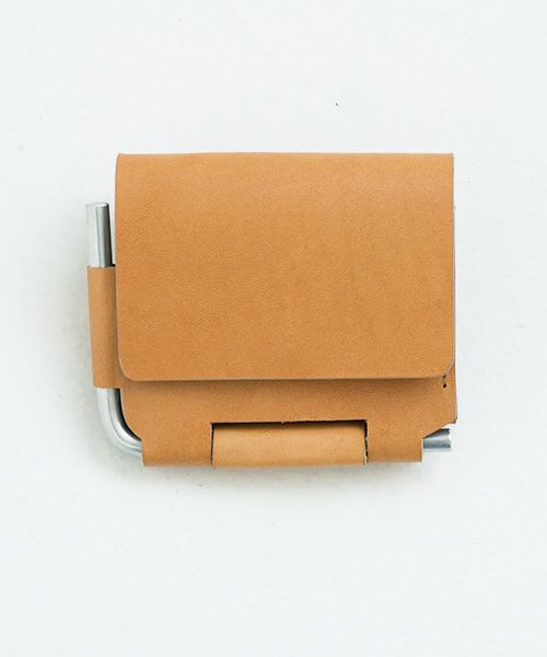 macromauro マクロマウロ.AL FRI-FOLDED WALLET [CAMEL]_