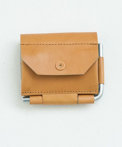 macromauro マクロマウロ.AL FRI-FOLDED WALLET [CAMEL]_