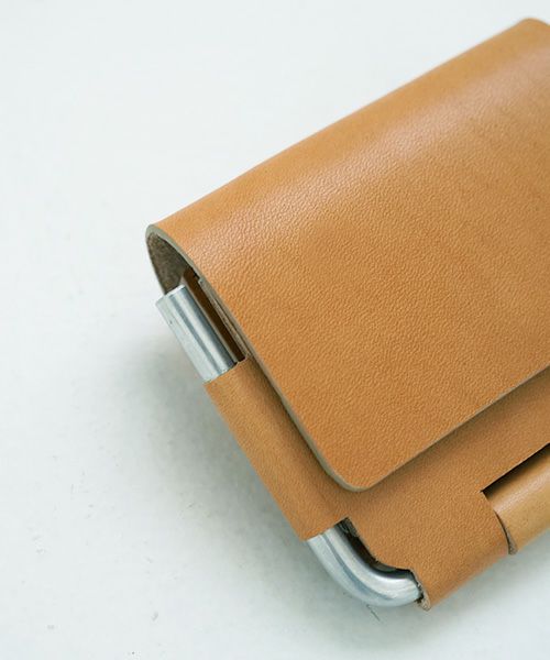 macromauro マクロマウロ.AL FRI-FOLDED WALLET [CAMEL]_