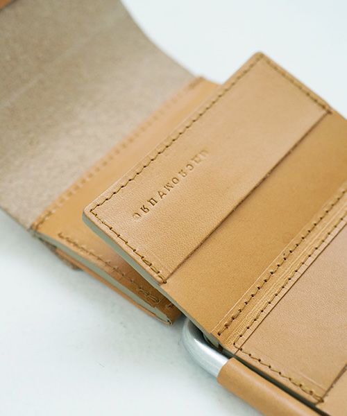 macromauro マクロマウロ.AL FRI-FOLDED WALLET [CAMEL]_