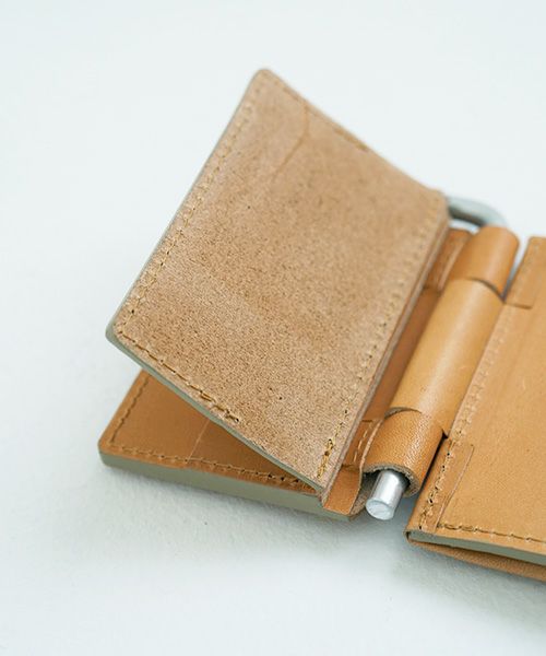 macromauro マクロマウロ.AL FRI-FOLDED WALLET [CAMEL]_