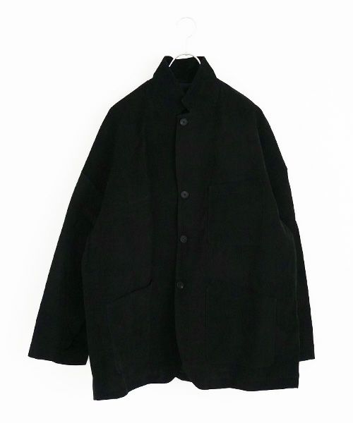 YOKO SAKAMOTO ヨーコ サカモト 21AW OVER COAT オーバー ノーカラー 