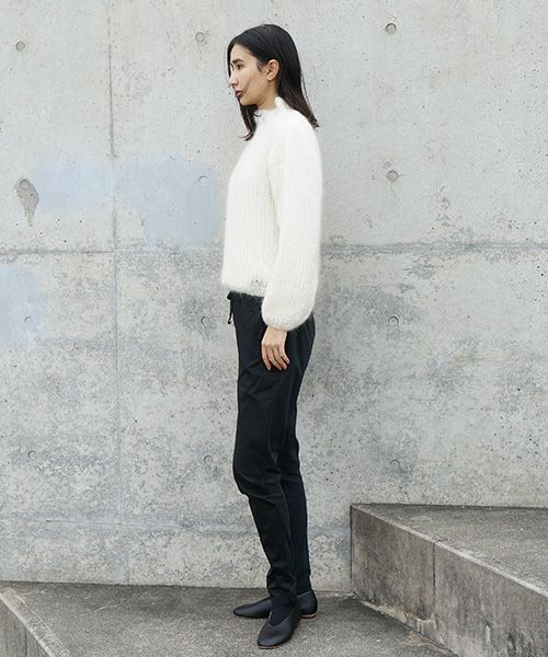 Maiami/マイアミ.Mohair New Pullover.[MMO23110/CREME]