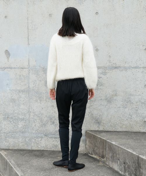Maiami/マイアミ.Mohair New Pullover.[MMO23110/CREME]