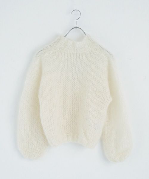 Maiami/マイアミ.Mohair New Pullover.[MMO23110/CREME]