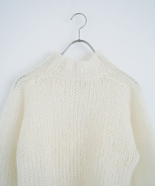 Maiami/マイアミ.Mohair New Pullover.[MMO23110/CREME]