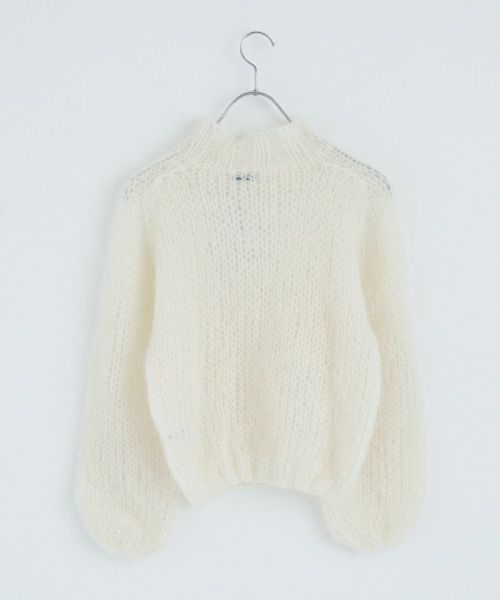 Maiami/マイアミ.Mohair New Pullover.[MMO23110/CREME]