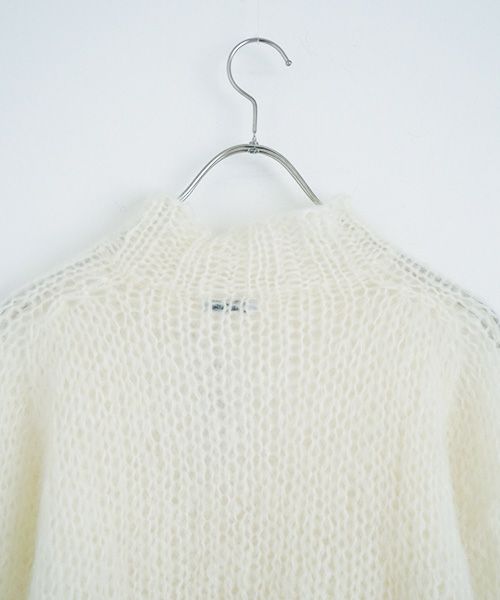Maiami/マイアミ.Mohair New Pullover.[MMO23110/CREME]
