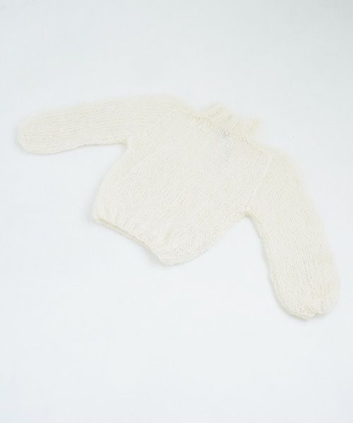 Maiami/マイアミ.Mohair New Pullover.[MMO23110/CREME]