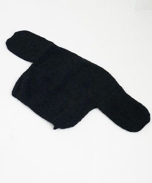 Maiami/マイアミ.Mohair Big Cardigan.[MMO23280/BLACK]