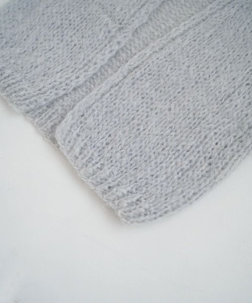 Maiami/マイアミ.Mohair Big Cardigan.[MMO23280/SMOKEY BLUE]