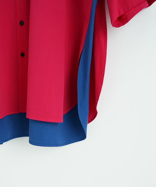 VUy.ヴウワイ.two slit half shirt vuy-s23-s01[PINK]:s_