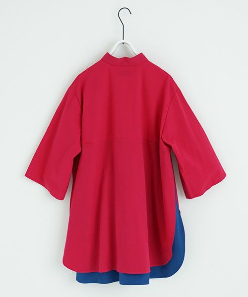 VUy.ヴウワイ.two slit half shirt vuy-s23-s01[PINK]:s_