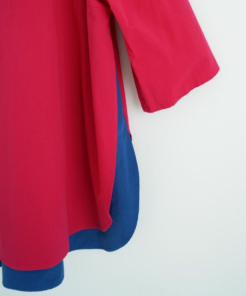 VUy.ヴウワイ.two slit half shirt vuy-s23-s01[PINK]:s_