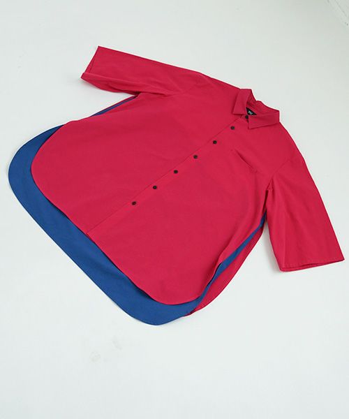 VUy.ヴウワイ.two slit half shirt vuy-s23-s01[PINK]:s_