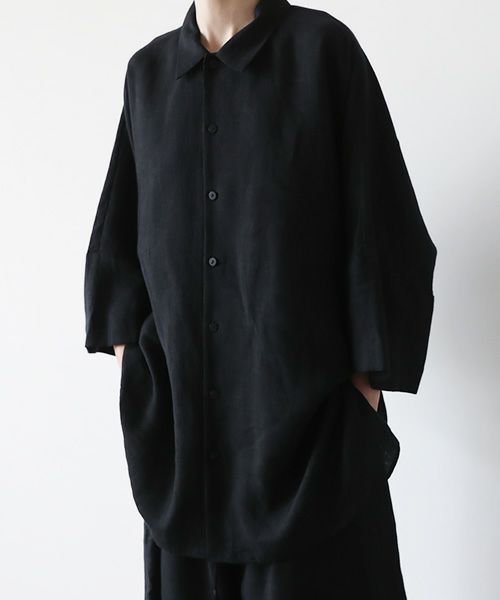 VUy.ヴウワイ.dolman shirt vuy-s23-s02[BLACK]:s