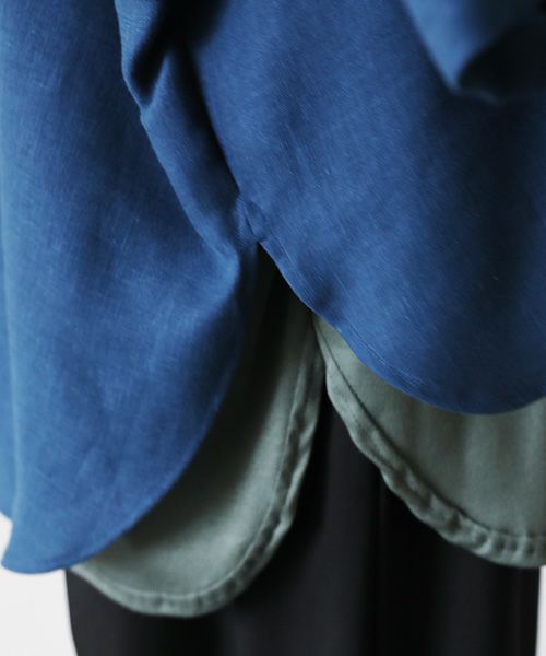 VUy.ヴウワイ.pullover v shirt vuy-s23-s03[BLUE]:s_