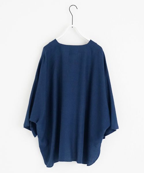 VUy.ヴウワイ.pullover v shirt vuy-s23-s03[BLUE]:s_